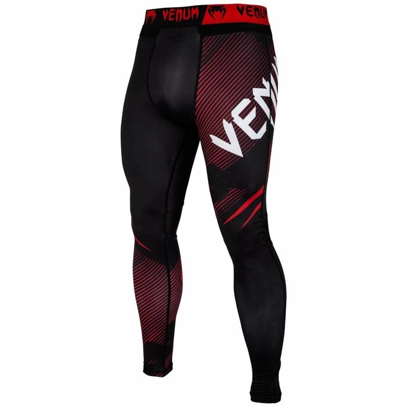 Venum Legging NoGI 2.0 Tight Spats Zwart Rood - BJJ Kleding - Image 4