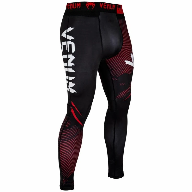 Venum Legging NoGI 2.0 Tight Spats Zwart Rood - BJJ Kleding