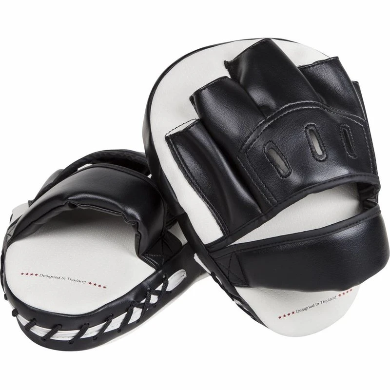 Venum Light Focus Mitts White Black Venum Gear - Image 2