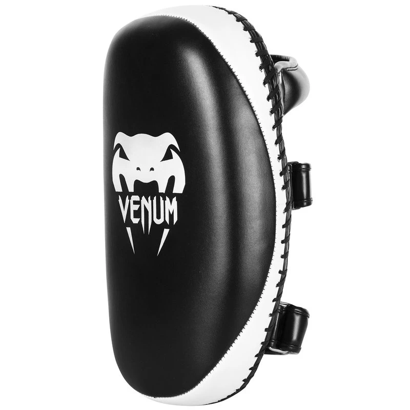Venum Light Kick Pads Skintex Leer Zwart Wit - Image 8