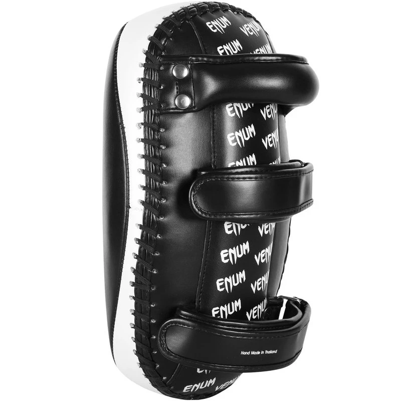 Venum Light Kick Pads Skintex Leer Zwart Wit