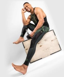 Venum Nakahi Sports Legging Spats Zwart Kaki