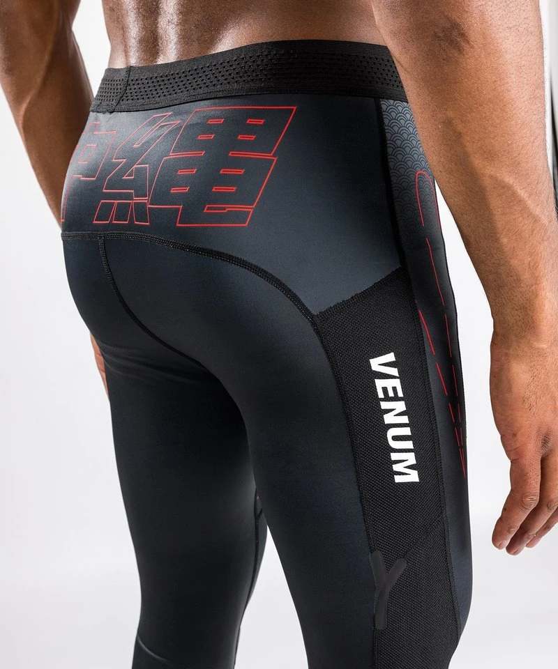 Venum OKINAWA 3.0 Sportlegging Zwart Rood - Image 3