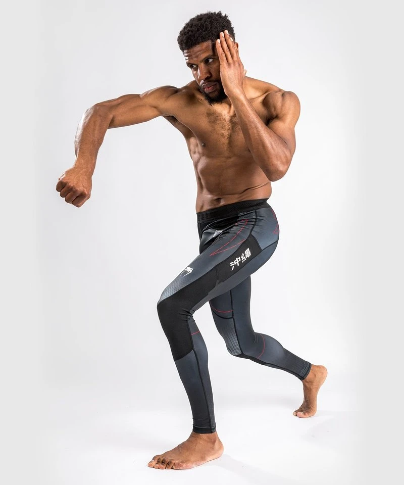 Venum OKINAWA 3.0 Sportlegging Zwart Rood - Image 4