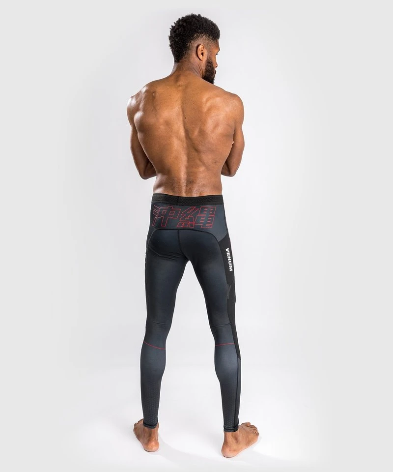 Venum OKINAWA 3.0 Sportlegging Zwart Rood - Image 6
