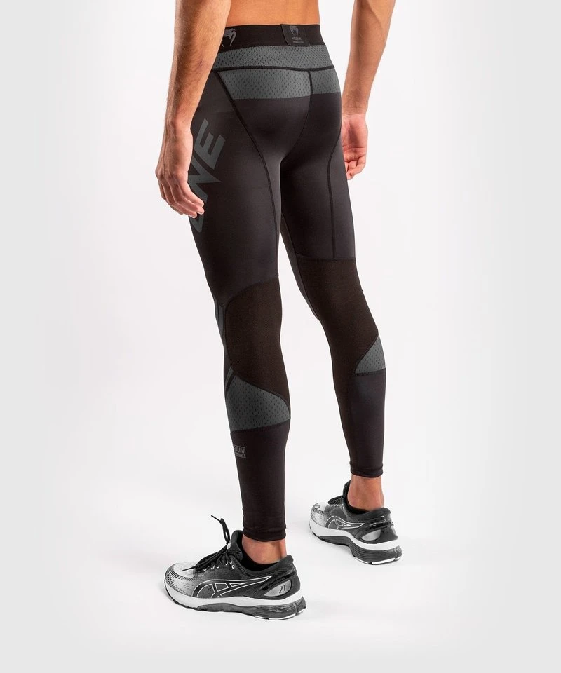 Venum ONE FC Impact Compression Tights Legging Zwart Zwart - Image 3