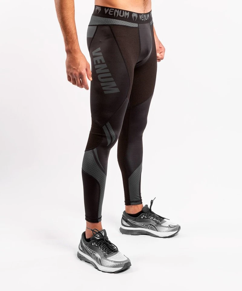 Venum ONE FC Impact Compression Tights Legging Zwart Zwart - Image 5