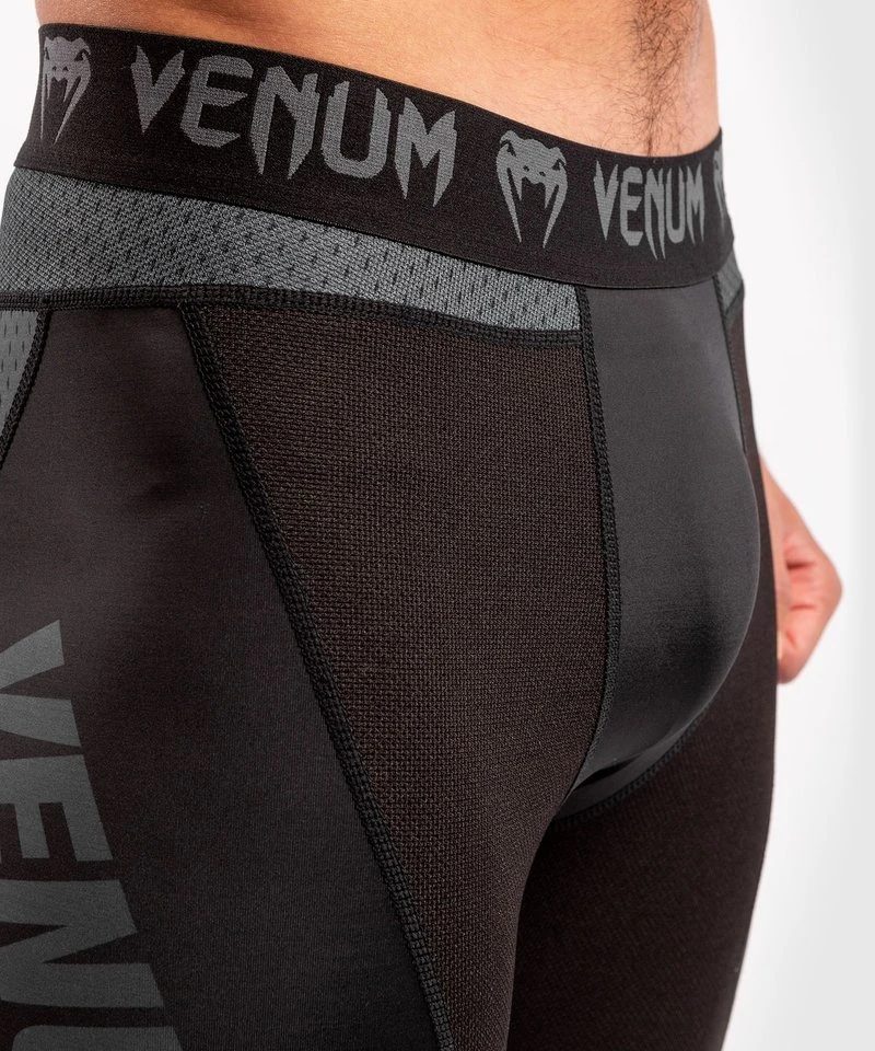 Venum ONE FC Impact Compression Tights Legging Zwart Zwart - Image 8