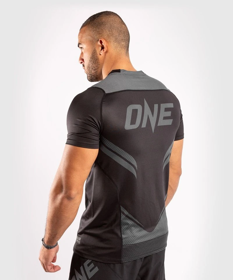 Venum ONE FC Impact Dry Tech T-shirt Zwart Zwart - Image 2
