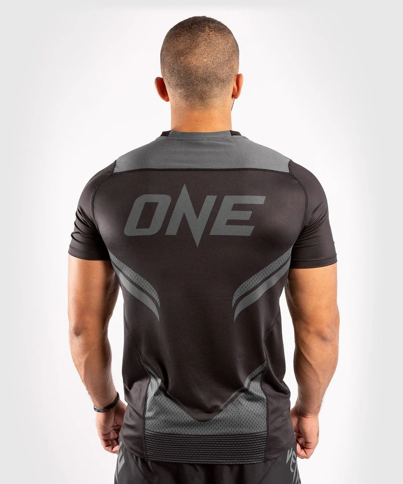 Venum ONE FC Impact Dry Tech T-shirt Zwart Zwart - Image 4