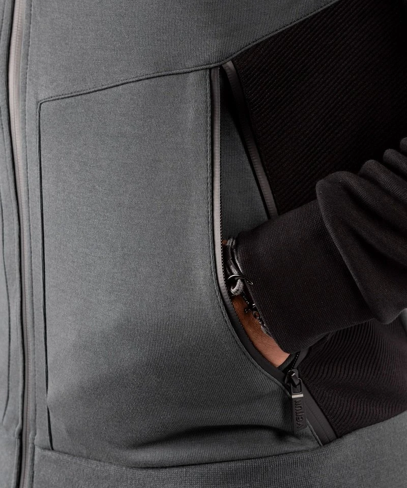 Venum ONE FC Impact Hoody Grijs Geel - Image 6