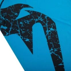 Venum Original Giant Rash Guard S/S Cyan Black