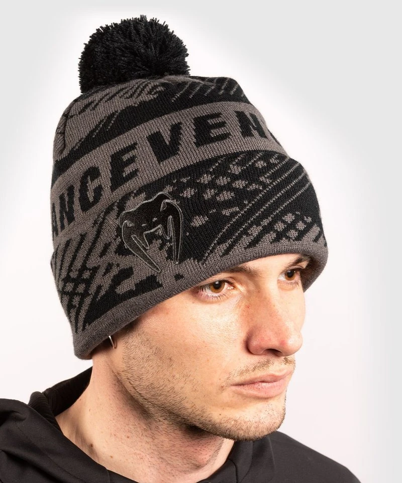 Venum Performance Beanie Muts Grijs Zwart - Image 3