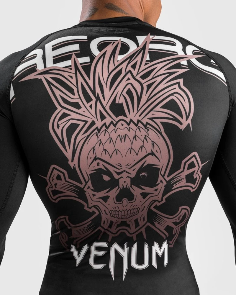 Venum Reorg Rash Guard Lange Mouwen Zwart - Image 2