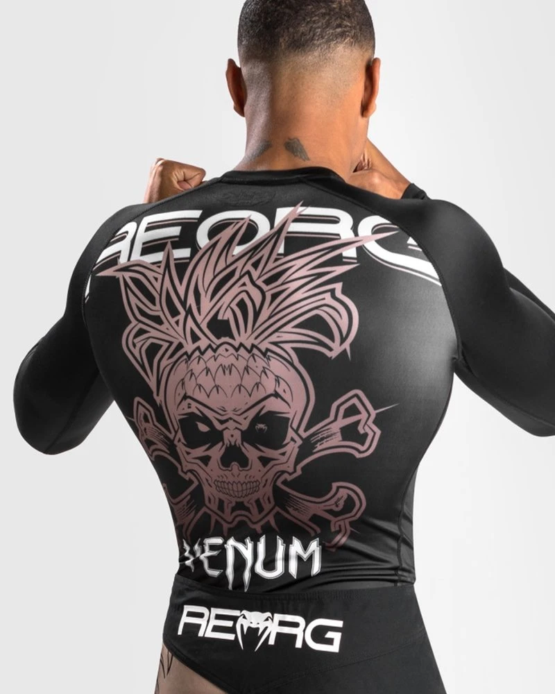 Venum Reorg Rash Guard Lange Mouwen Zwart - Image 4