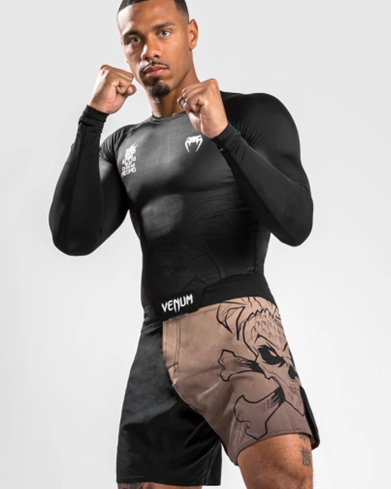 Venum Reorg Rash Guard Lange Mouwen Zwart - Image 5