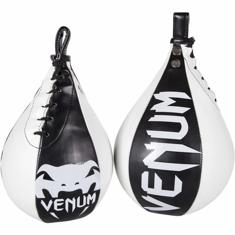 Venum Speed Bag Skintex Leather Black Ice Venum Gear - Image 2