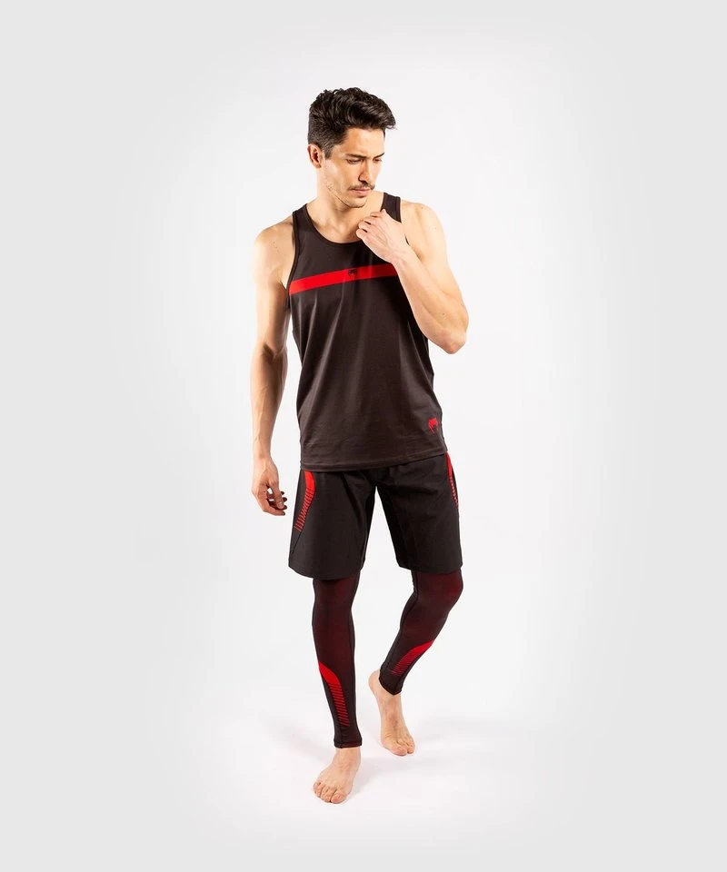 Venum Sportlegging No Gi 3.0 Compressiebroek Zwart Rood - Image 9