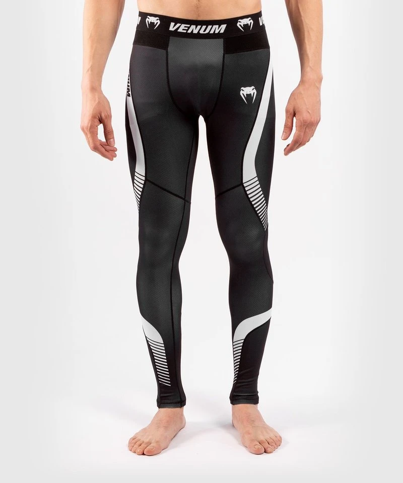 Venum Sportlegging No Gi 3.0 Compressiebroek Zwart Wit - Image 4