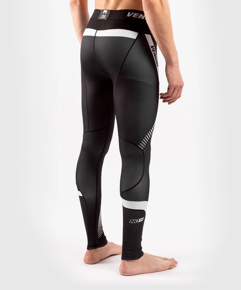 Venum Sportlegging No Gi 3.0 Compressiebroek Zwart Wit - Image 6