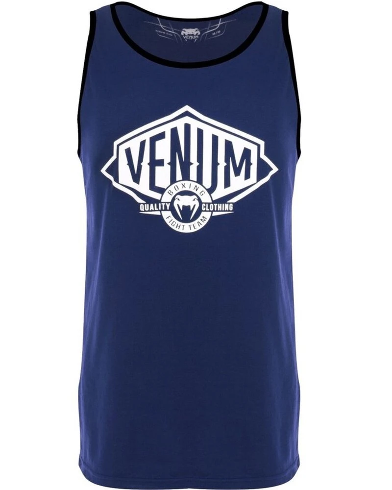 Venum Stamp Tanktop Katoen Blauw