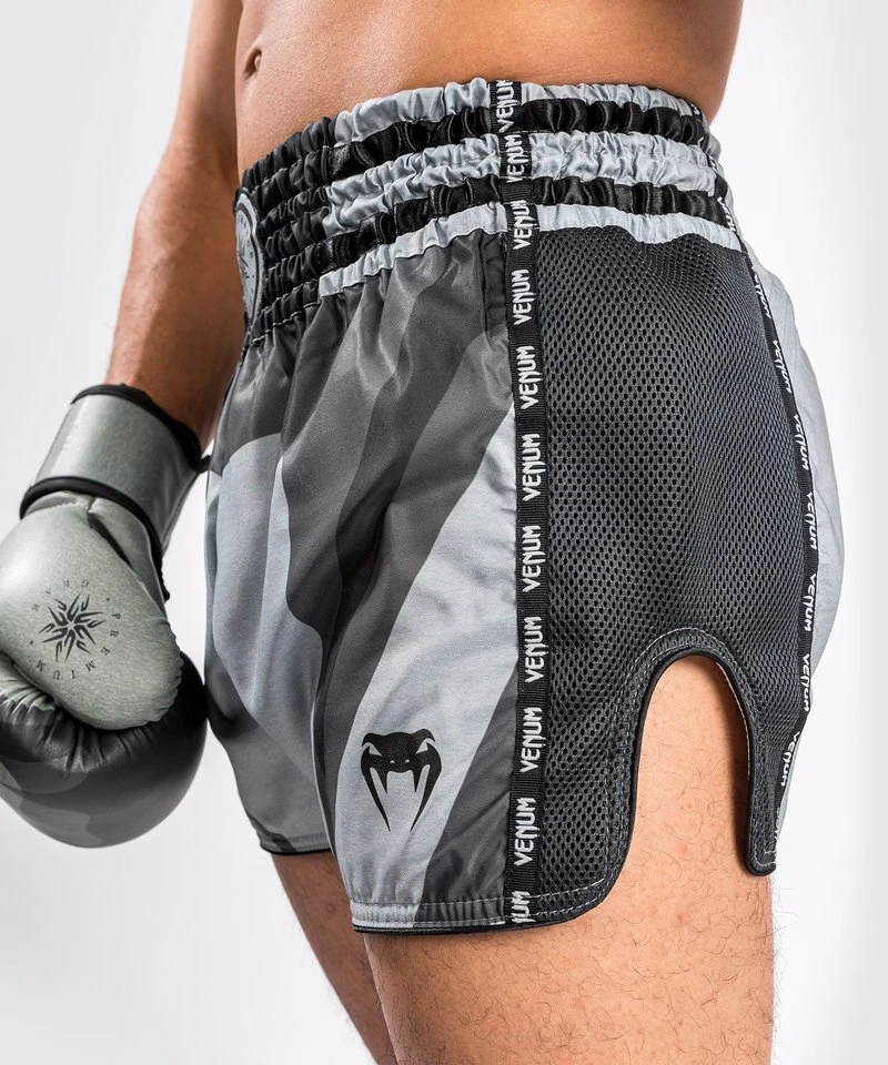 Venum Stone Muay Thai Kickboksshort Mineraal Groen - Image 2