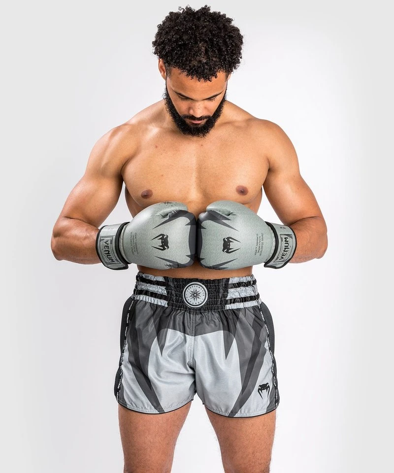 Venum Stone Muay Thai Kickboksshort Mineraal Groen - Image 4