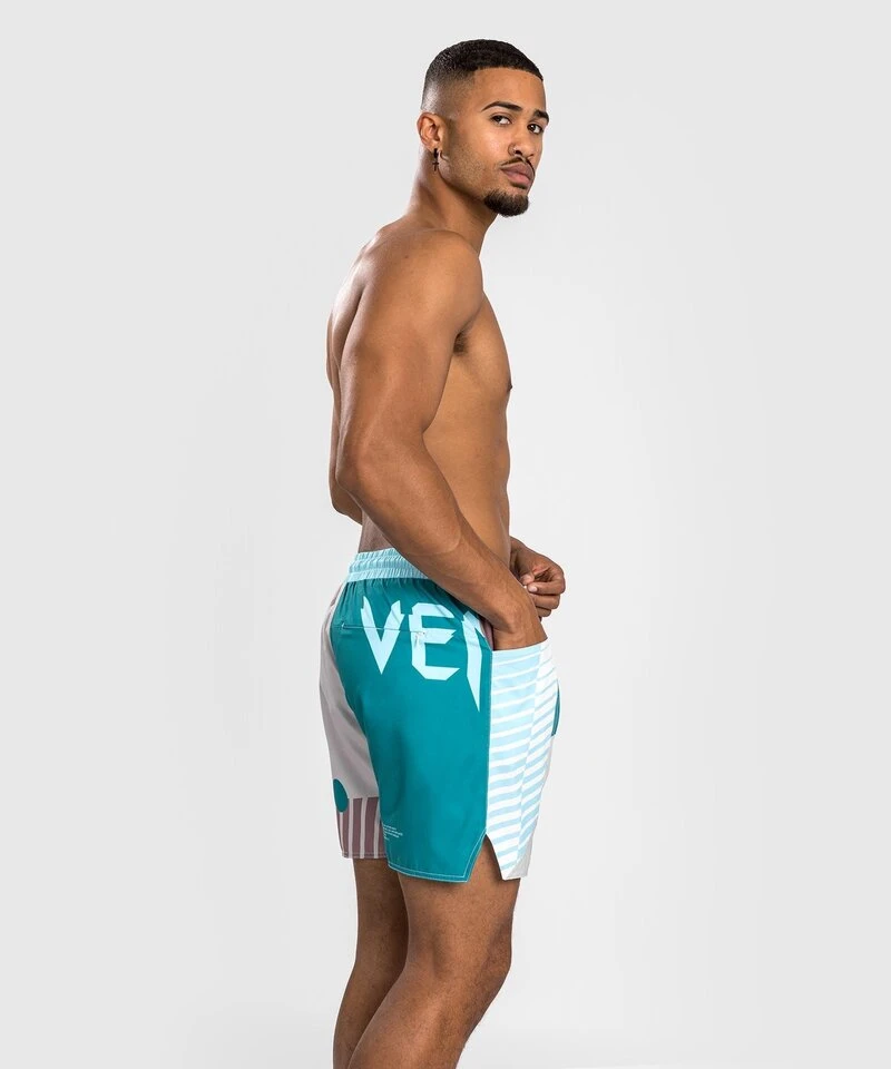 Venum Summer 88 Boardshort Clearwater Mozaic Blue - Image 4