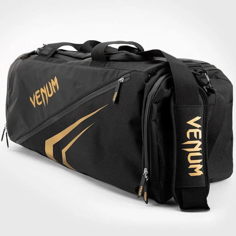 Venum Trainer Lite EVO Sporttas Zwart Goud - Image 4