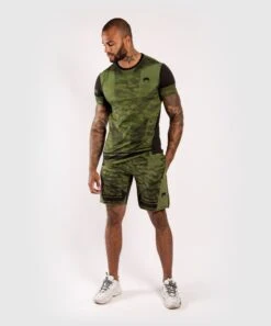 Venum TROOPER T-Shirt Forest Camo Zwart