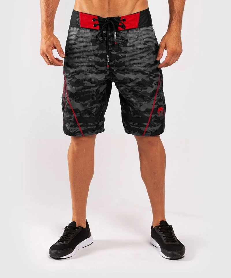 Venum Trooper Training Boardshort Zwart Rood - Image 10