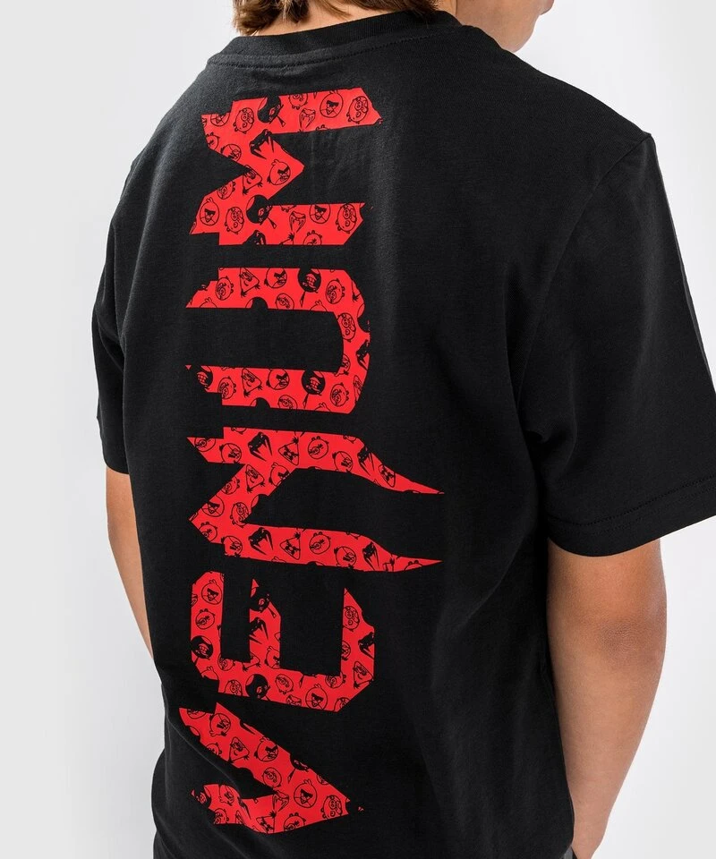 Venum X Angry Birds Giant Katoenen T-shirt Kinderen Zwart Rood - Image 3