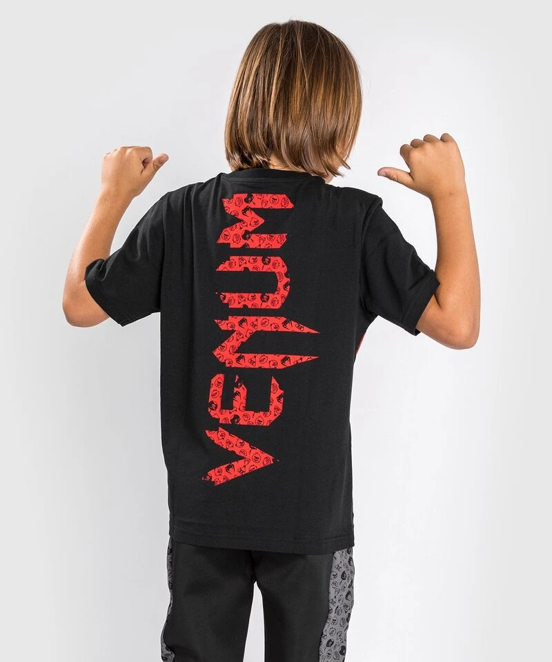 Venum X Angry Birds Giant Katoenen T-shirt Kinderen Zwart Rood - Image 5